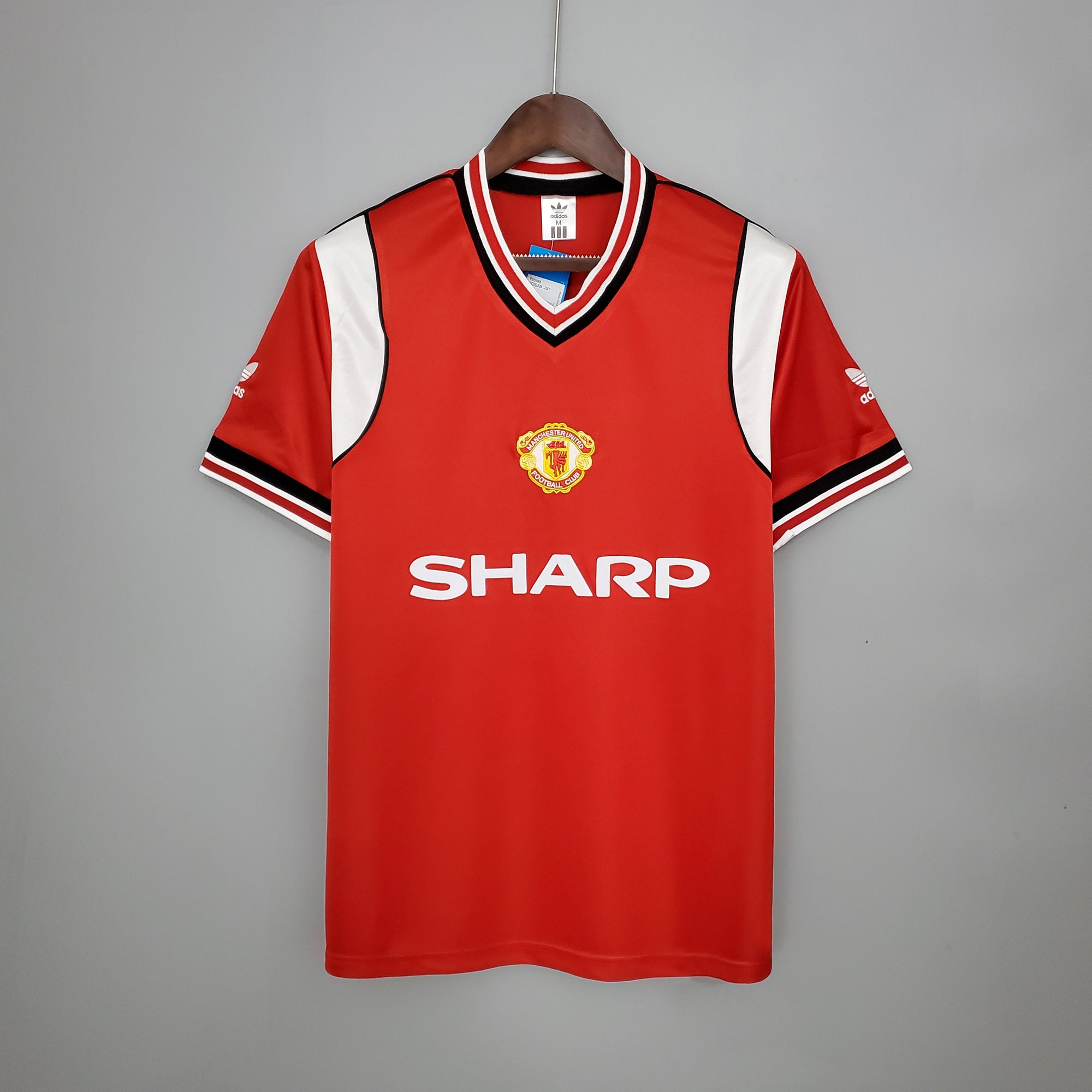 Camiseta Manchester United Titular 85/86 - Versión (Retro)
