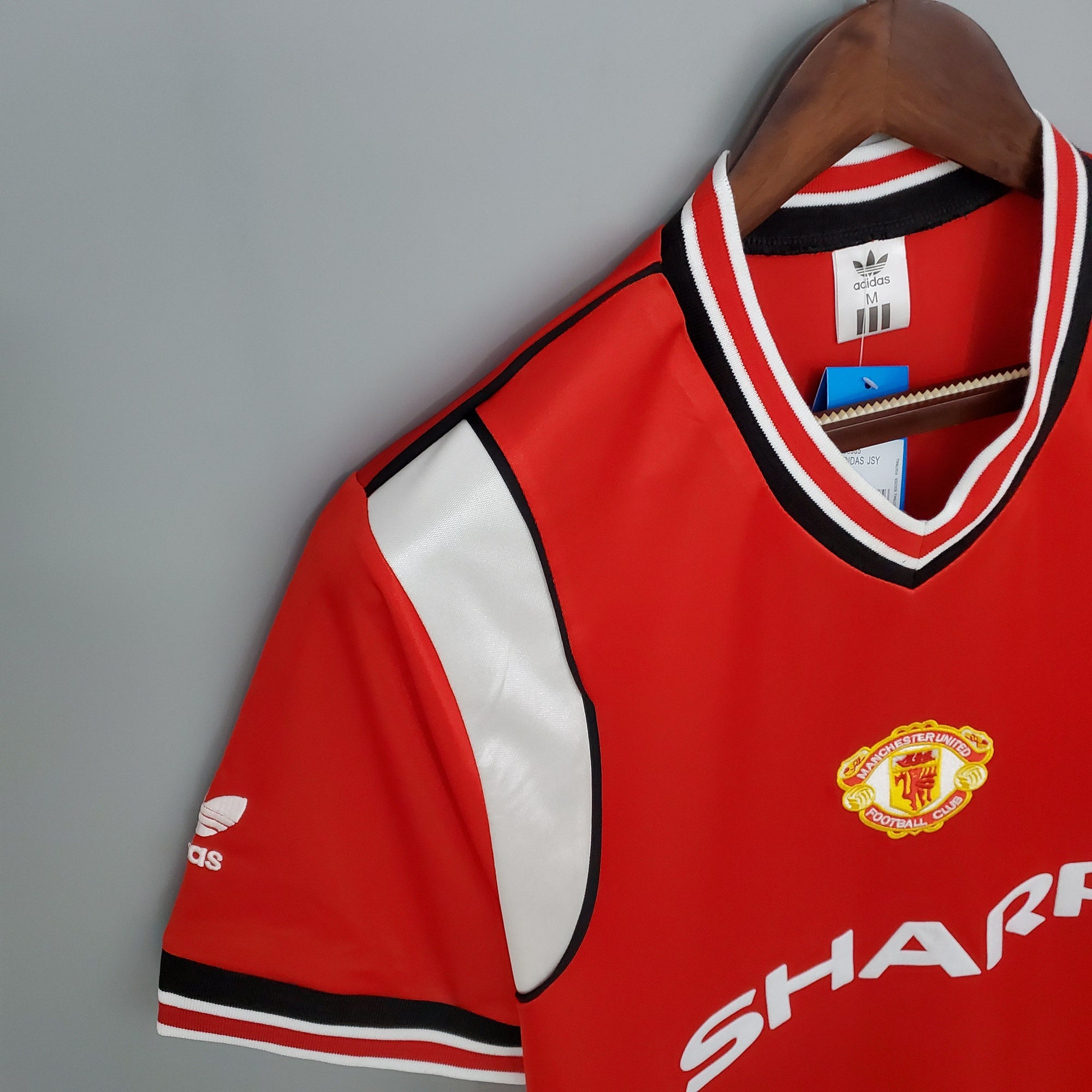 Camiseta Manchester United Titular 85/86 - Versión (Retro)