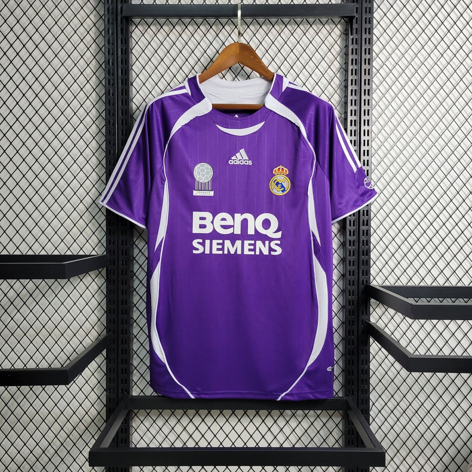 Camiseta Real Madrid 06/07 Terceiro - (Retro)