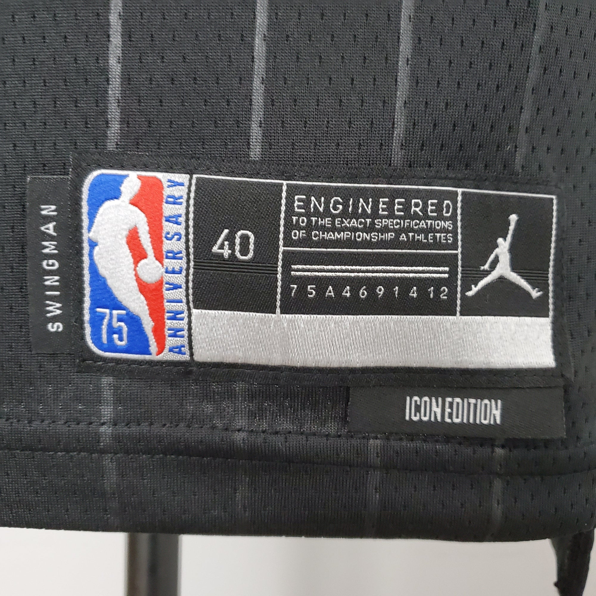 Camiseta NBA Chicago Bulls #23 Jordan - Flyers Black