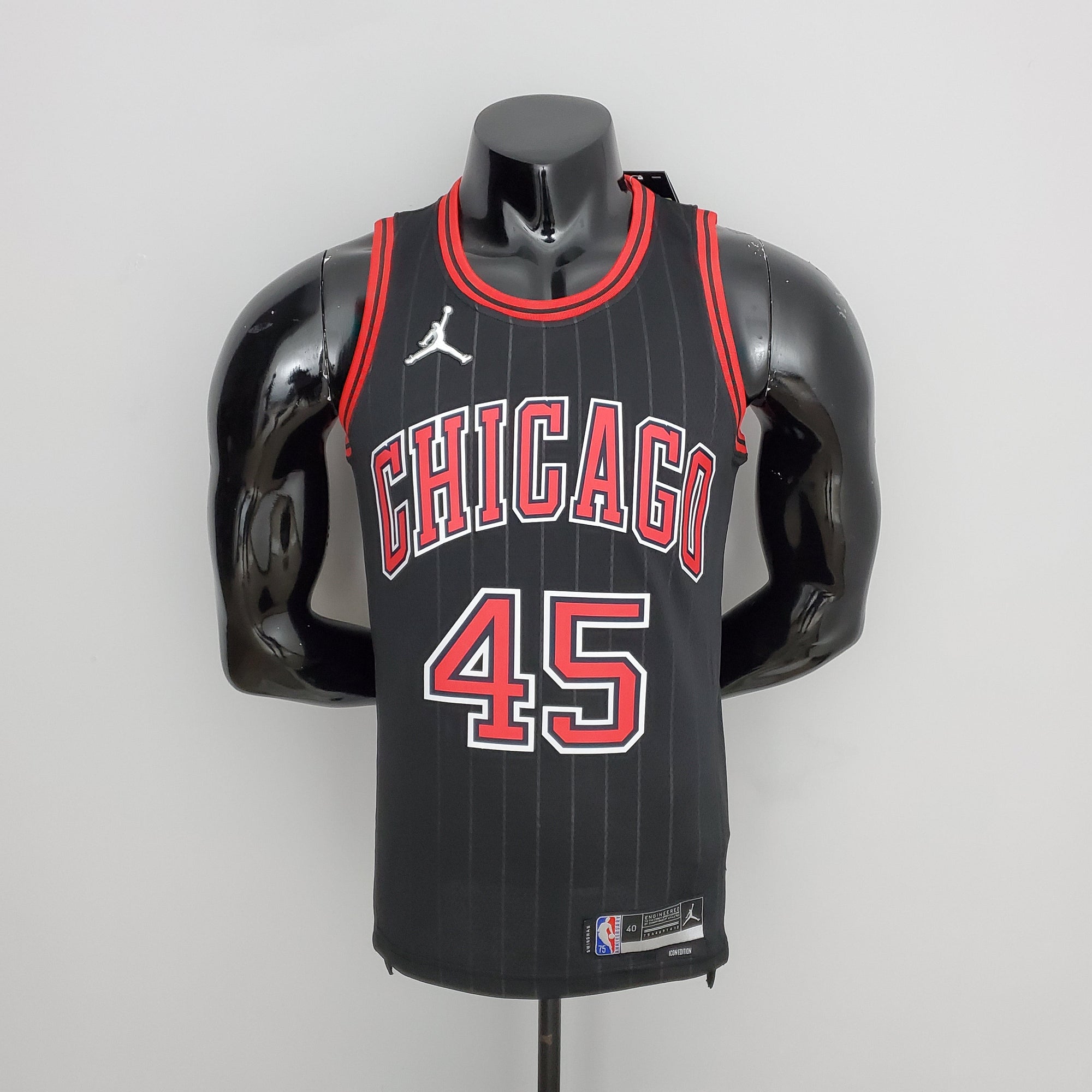 Camiseta NBA Chicago Bulls #45 Jordan - Flyers Black