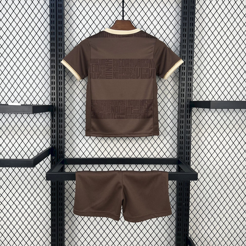 Kit Infantil Flamengo 2024 Anti-Racismo