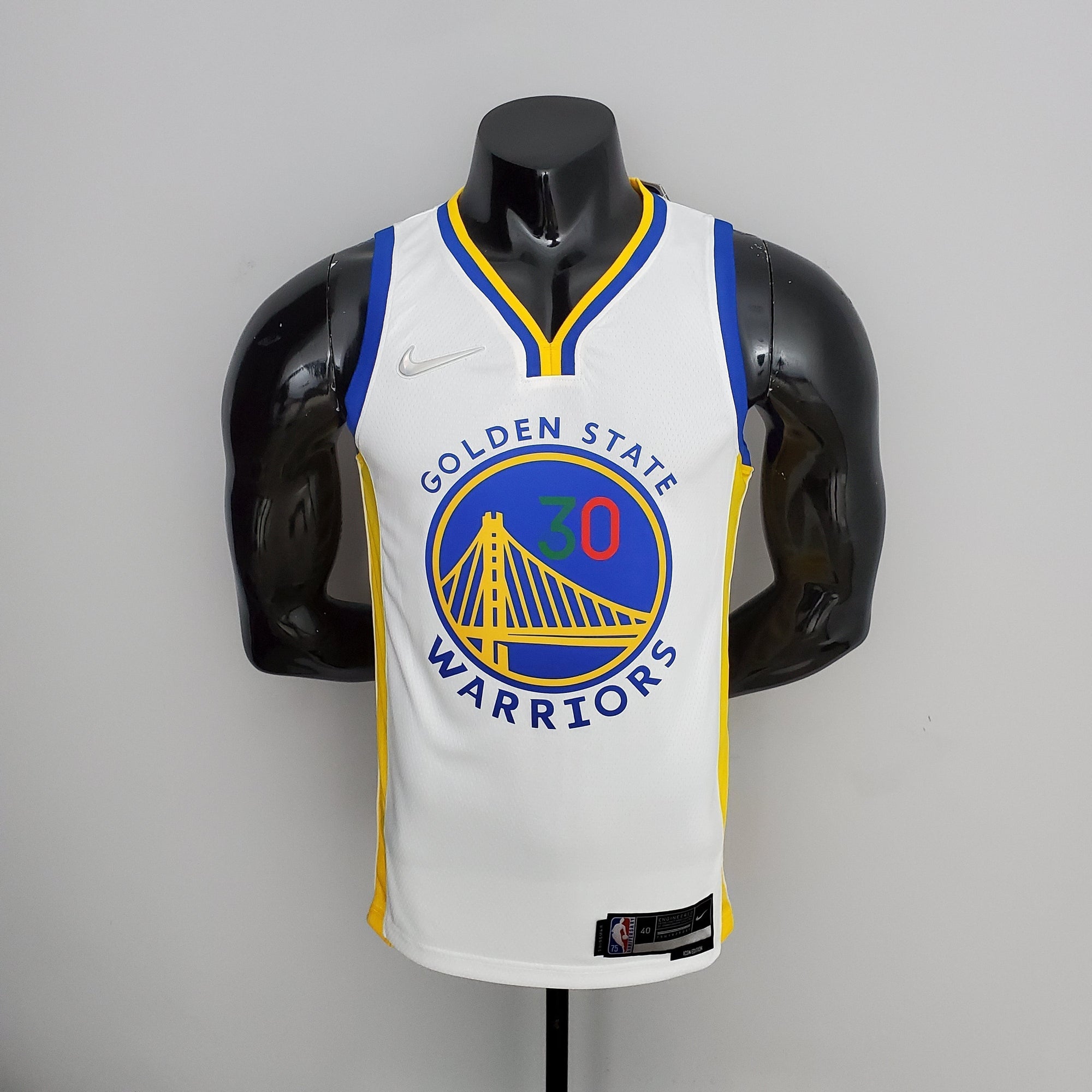 Camiseta NBA Golden State Warriors #30 Curry - Mexico White