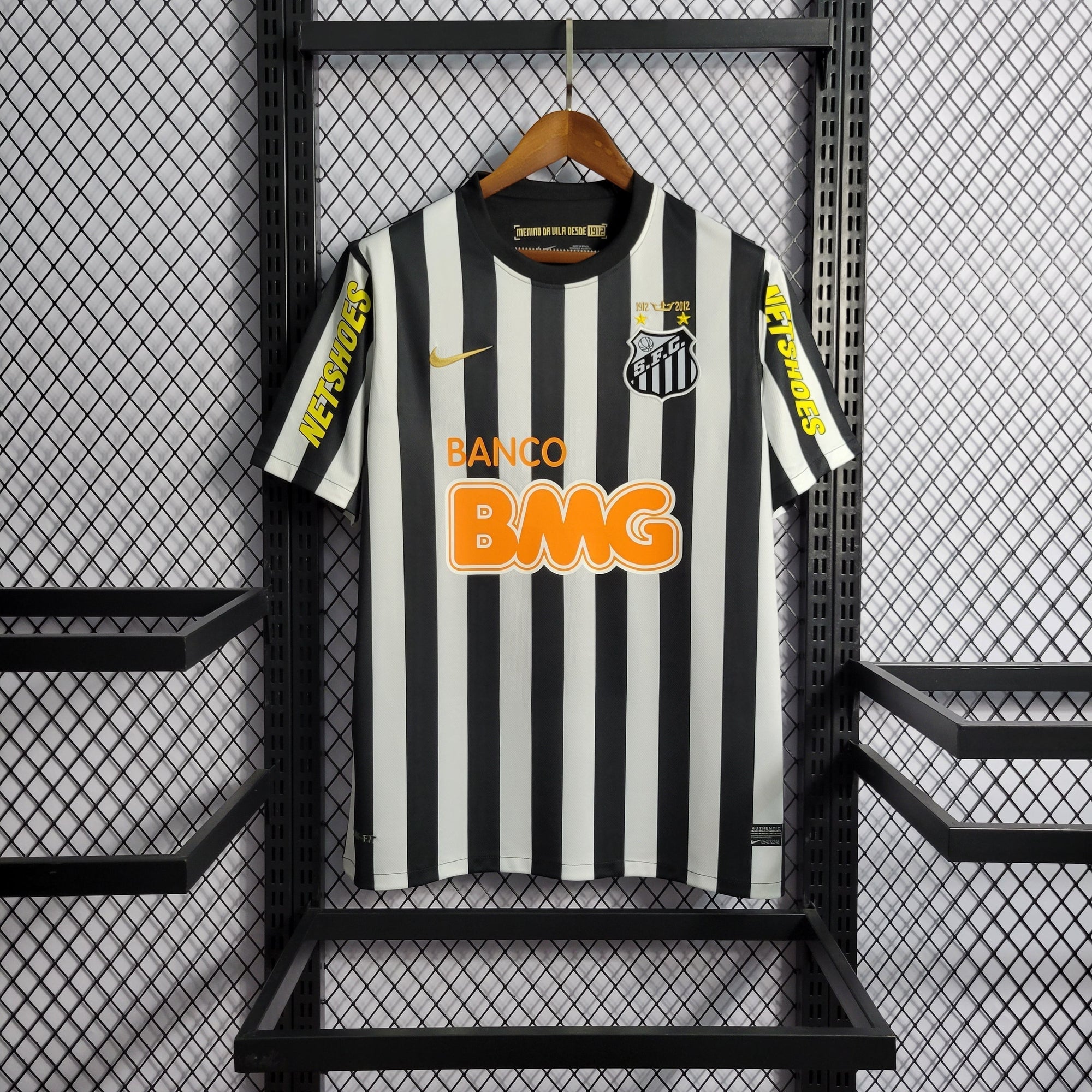 Camiseta Santos 2012 Fora - (Retro)