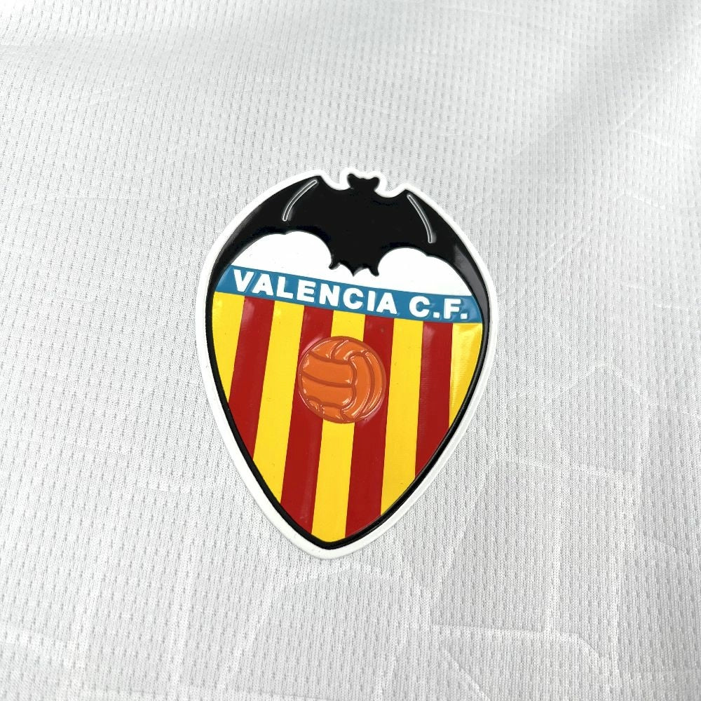 Camiseta Valencia 25/26 Casa (Sem Patrocinio) - (Aficionado)