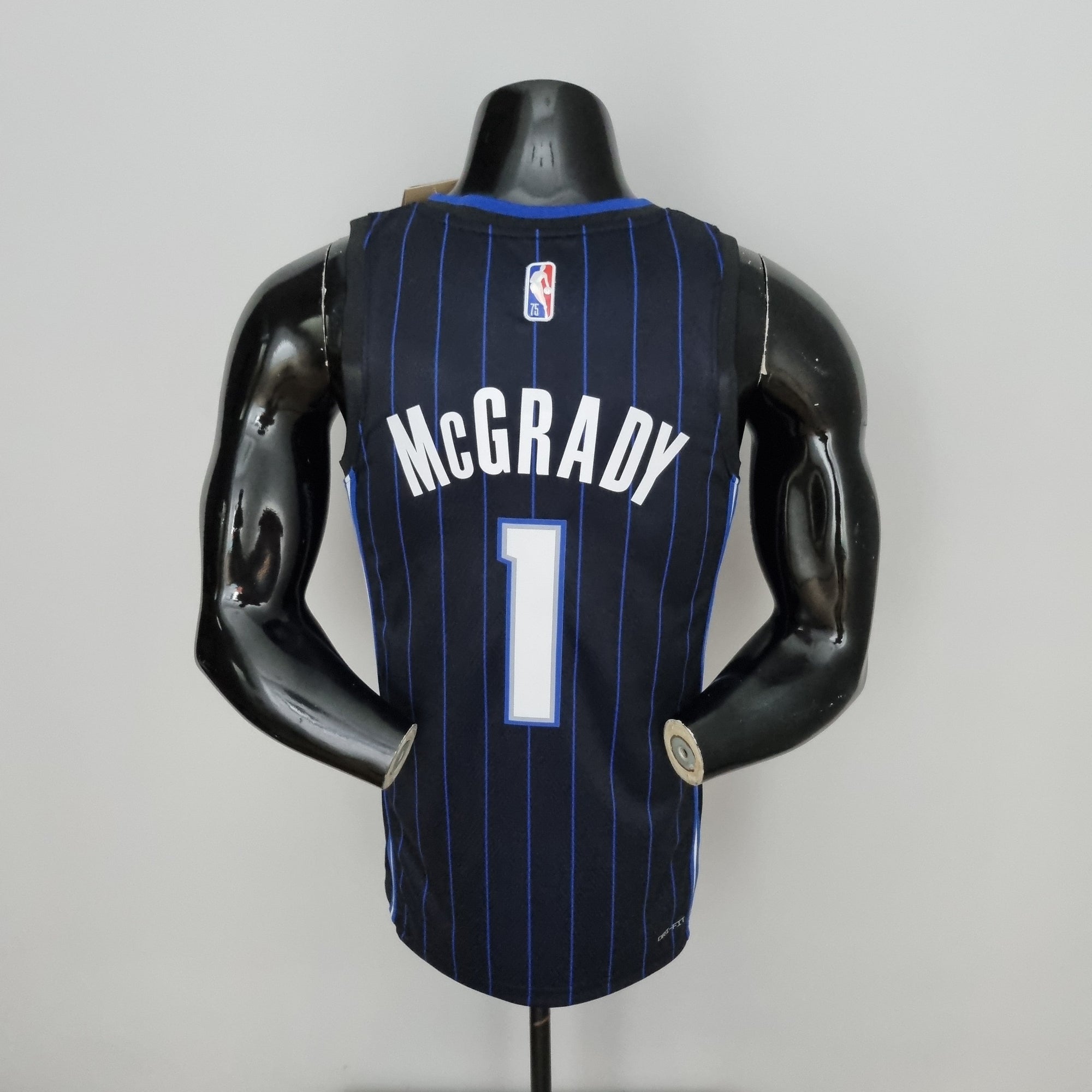 Camiseta NBA Orlando Magic #1 McGrady  - 75° Cumpleaños Black