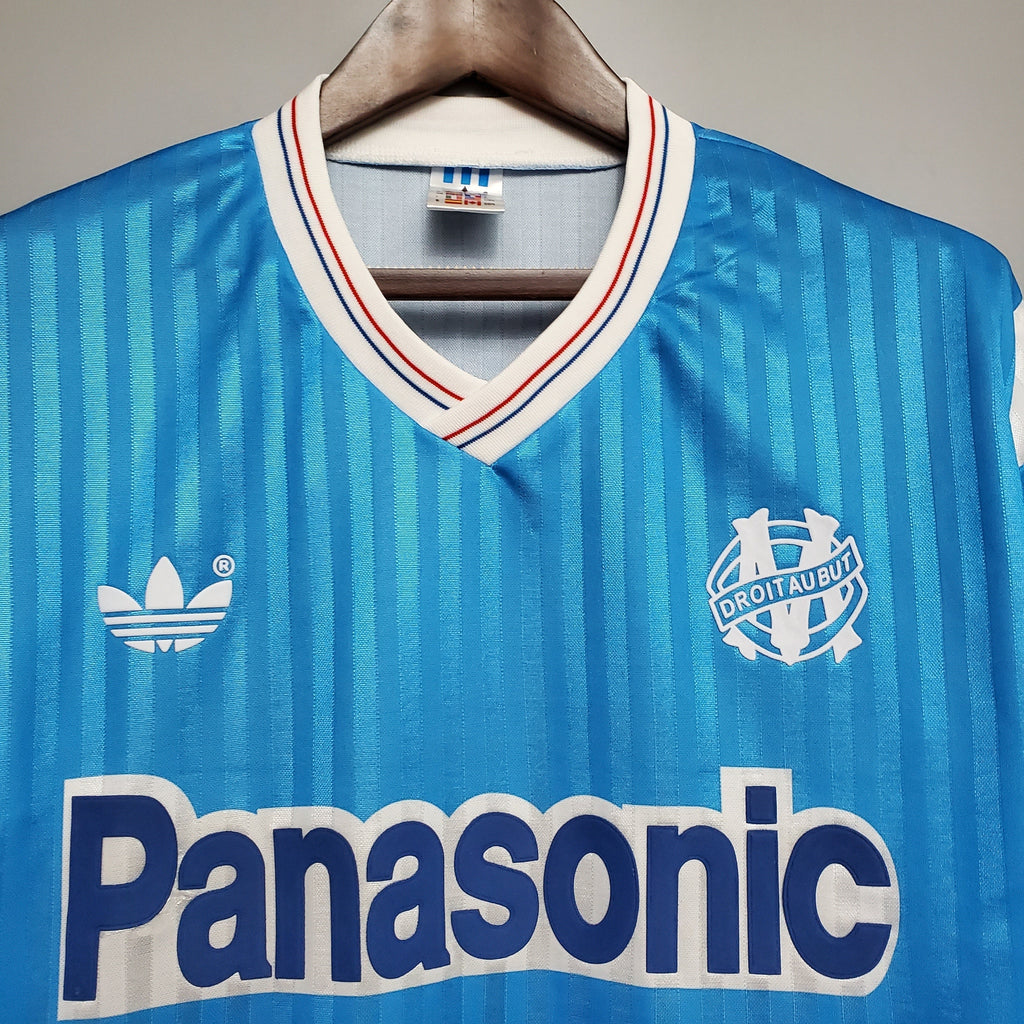 Camiseta Olympique de Marseille Reserva 90/91 - Versión (Retro)