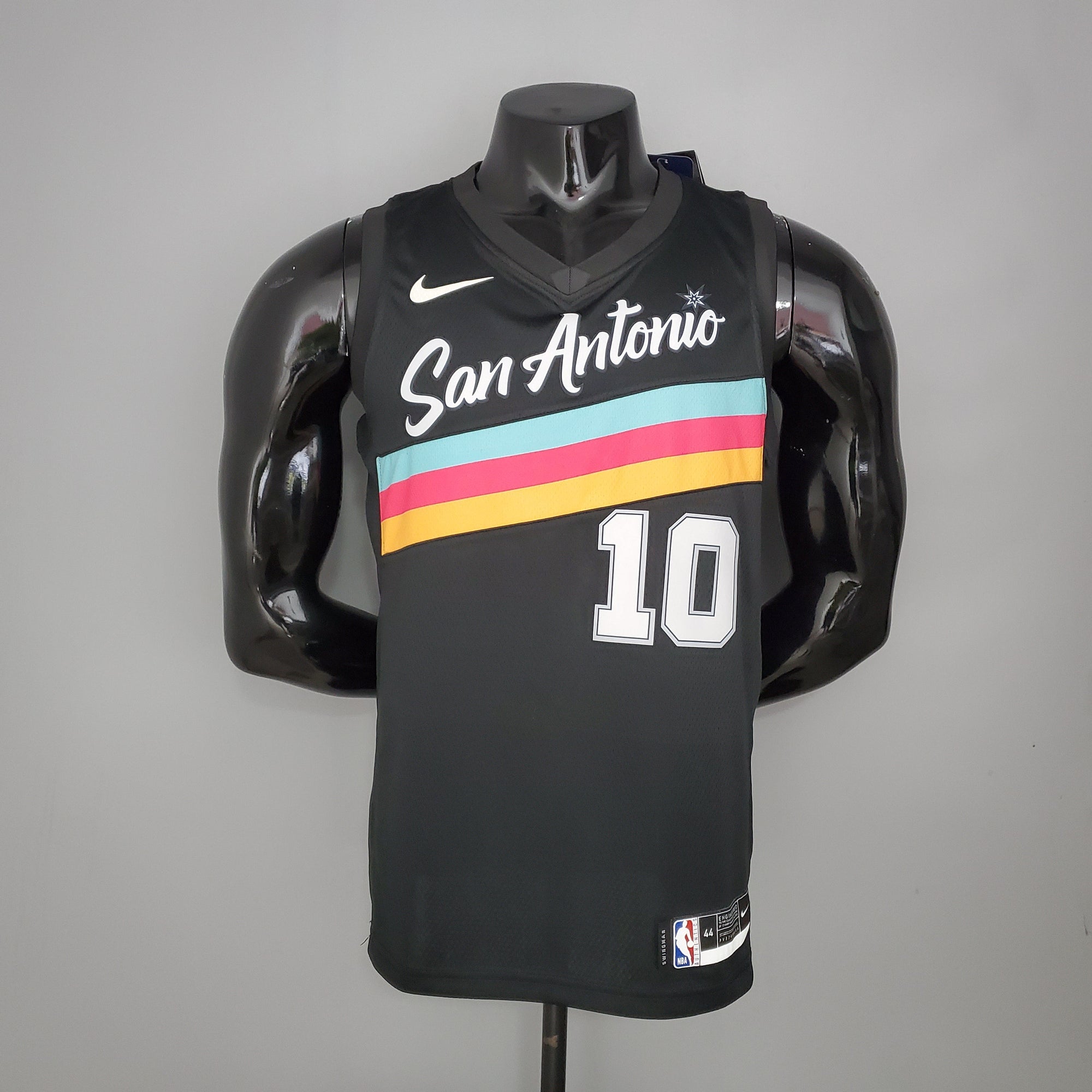 Camiseta NBA San Antonio Spurs #10 DeRozan - City Edition Black