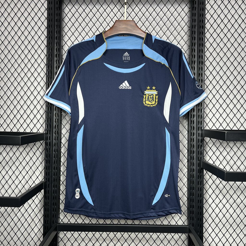 Camiseta Argentina 2006 Fora - (Retro)