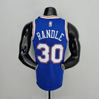 Camiseta NBA NY Knicks #30 Randle - 75° Cumpleaños Limited Blue