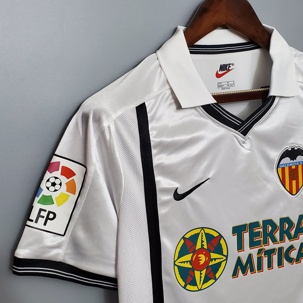Camiseta Valencia Titular 01/02 - Versión (Retro)