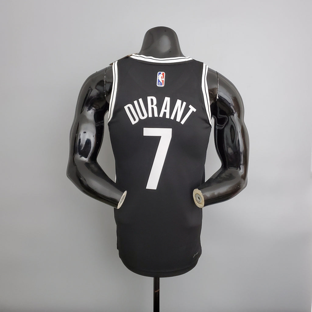 Camiseta NBA Brooklyn Nets #7 Durant - 75° Cumpleaños Black