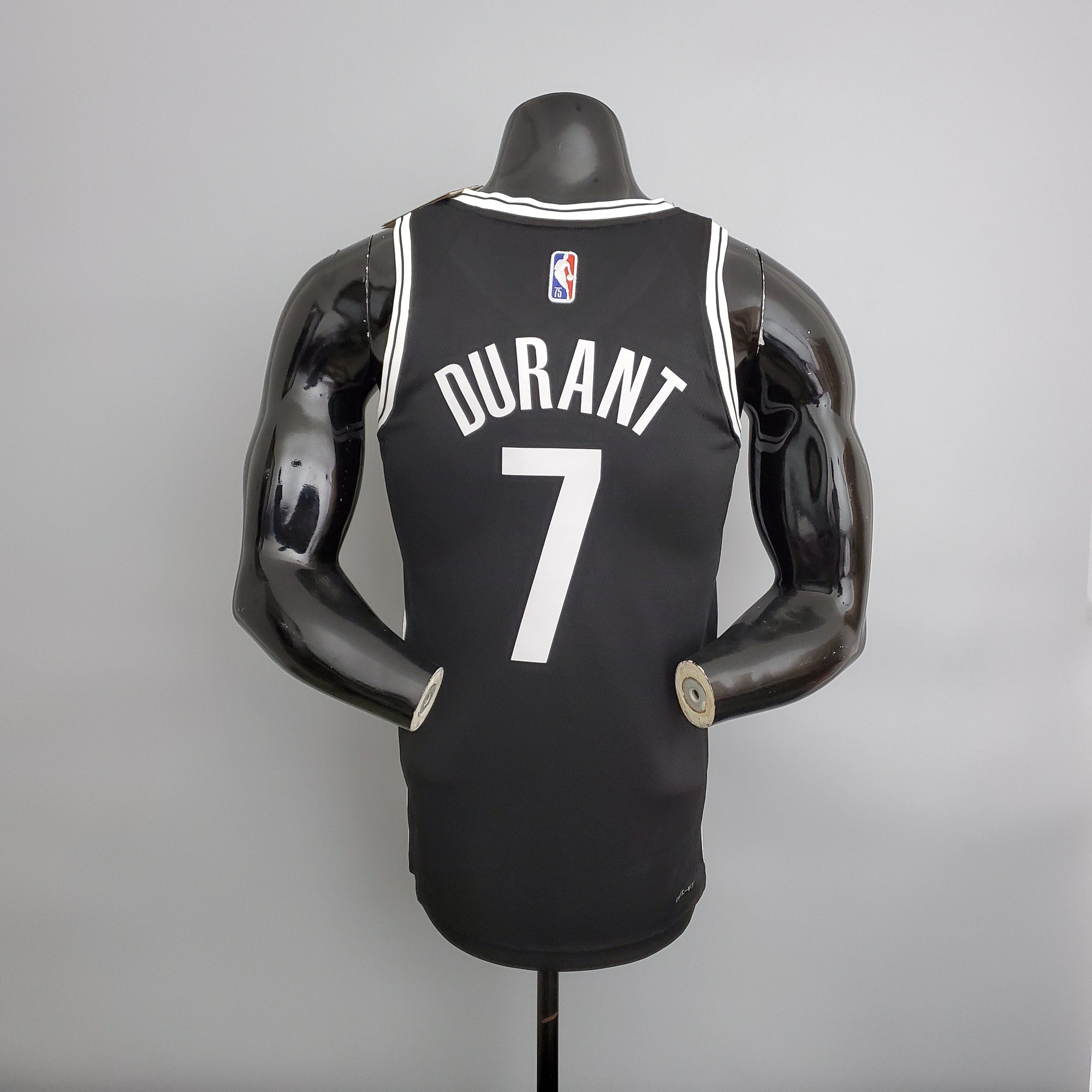 Camiseta NBA Brooklyn Nets #7 Durant - 75° Cumpleaños Black