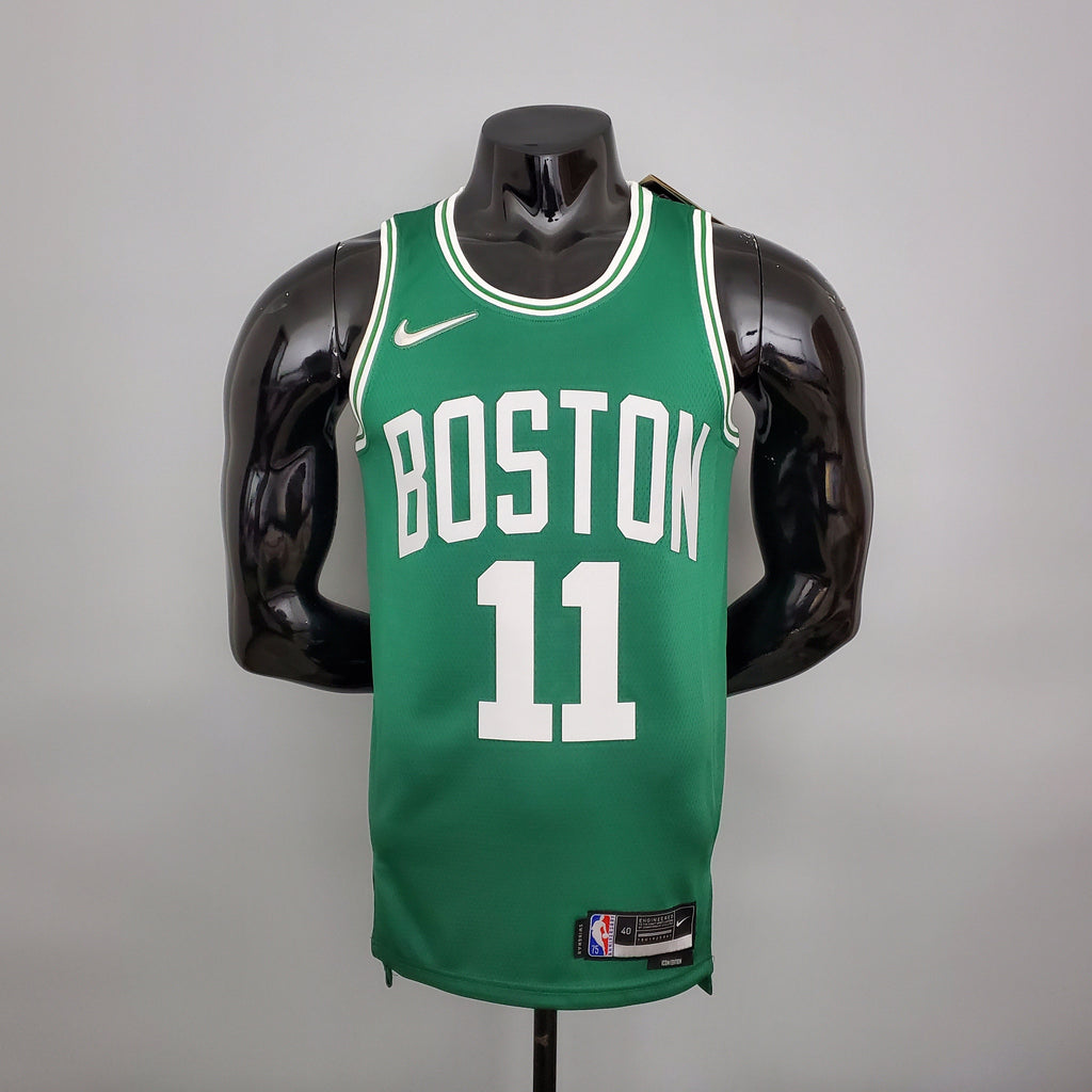 Camiseta NBA Boston Celtics #11 Irving - 75° Cumpleaños Verde