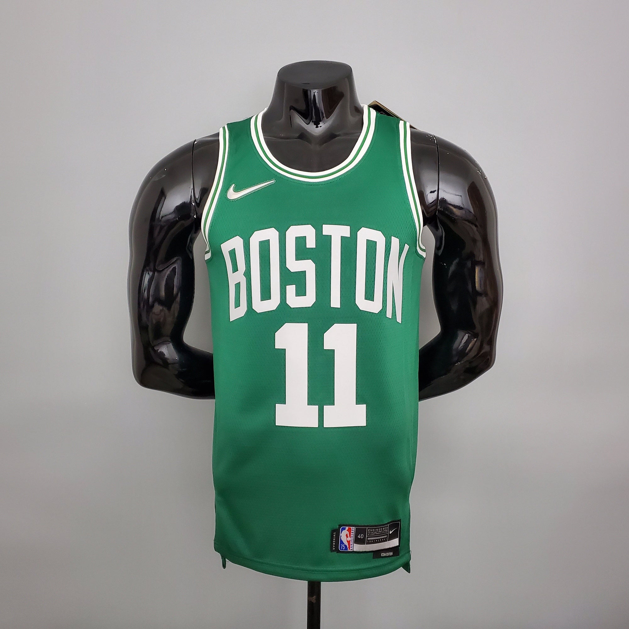 Camiseta NBA Boston Celtics #11 Irving - 75° Cumpleaños Verde
