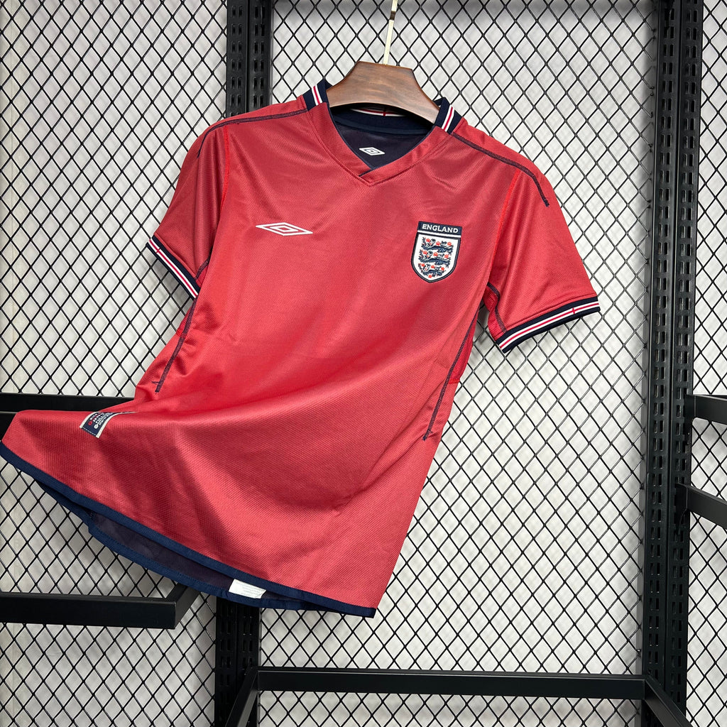 Camiseta Inglaterra Fora 2002 - Versión (Retro)