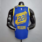 Camiseta NBA Golden State Warriors #22 Wiggins - Train Blue