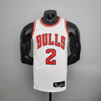 Camiseta NBA Chicago Bulls #2 Ball - 75° Cumpleaños White