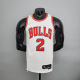 Camiseta NBA Chicago Bulls #2 Ball - 75° Cumpleaños White