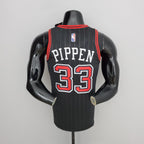 Camiseta NBA Chicago Bulls #33 Pippen - Flyers Black