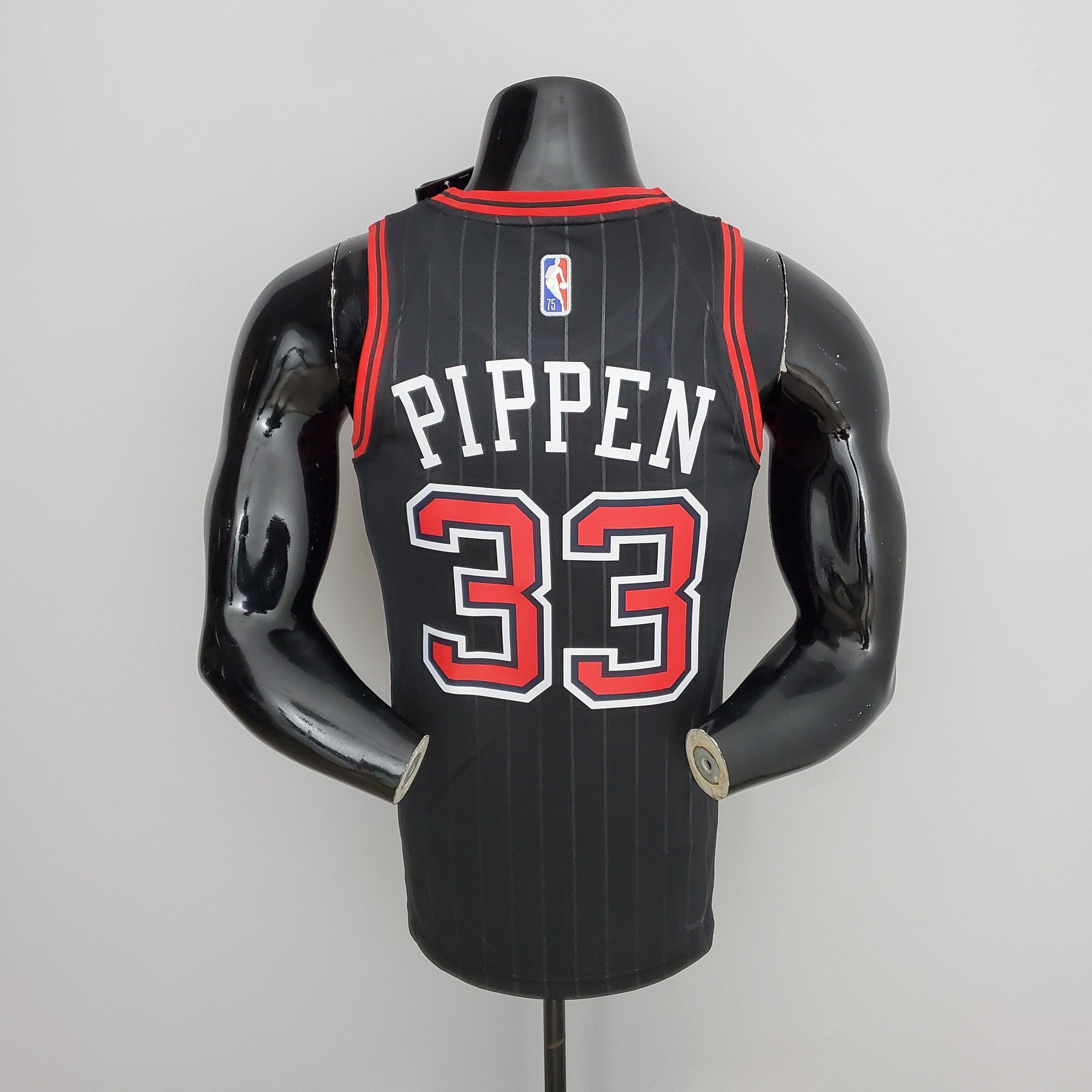 Camiseta NBA Chicago Bulls #33 Pippen - Flyers Black