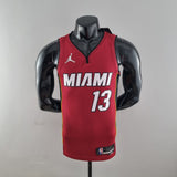 Camiseta NBA Miami Heat #13 Adebayo  - 75° Cumpleaños Red