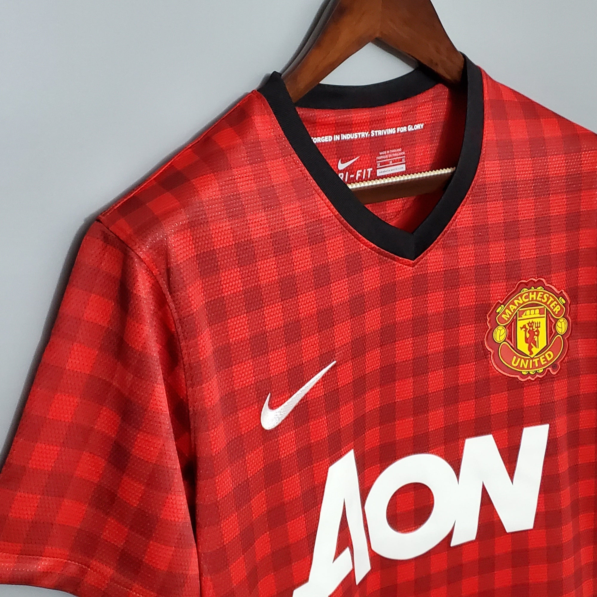 Camiseta Manchester United Titular 12/13 - Versión (Retro)