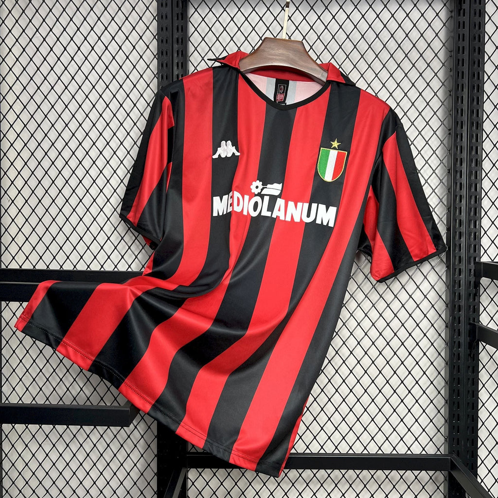 Camiseta Milan 88/89 Casa - (Retro)