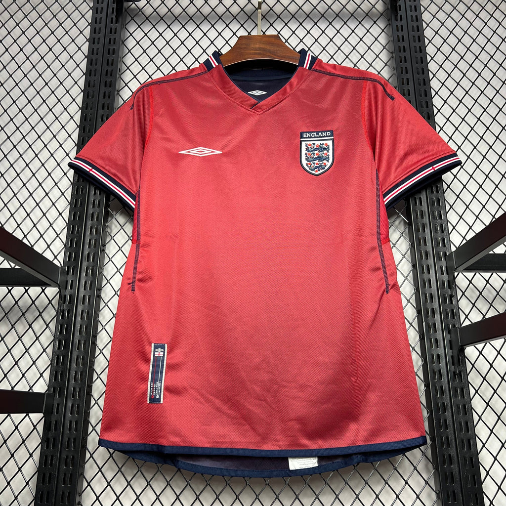 Camiseta Inglaterra Fora 2002 - Versión (Retro)