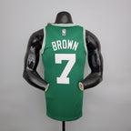 Camiseta NBA Boston Celtics #7 Brown - 75° Cumpleaños Verde
