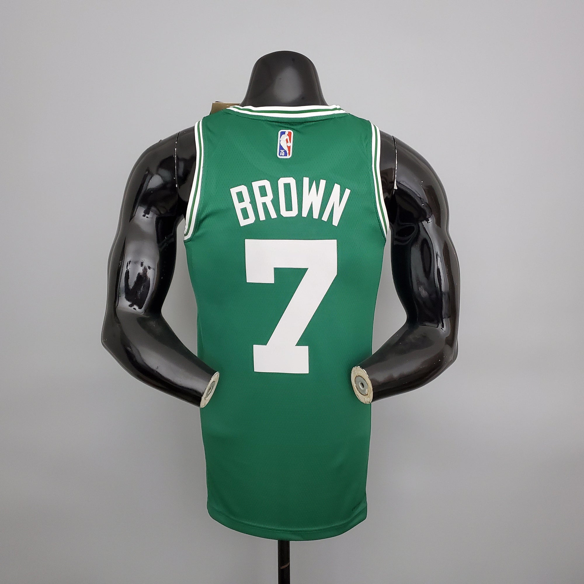 Camiseta NBA Boston Celtics #7 Brown - 75° Cumpleaños Verde