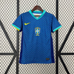 Camiseta Brasil 2024 Fora - (Feminina)