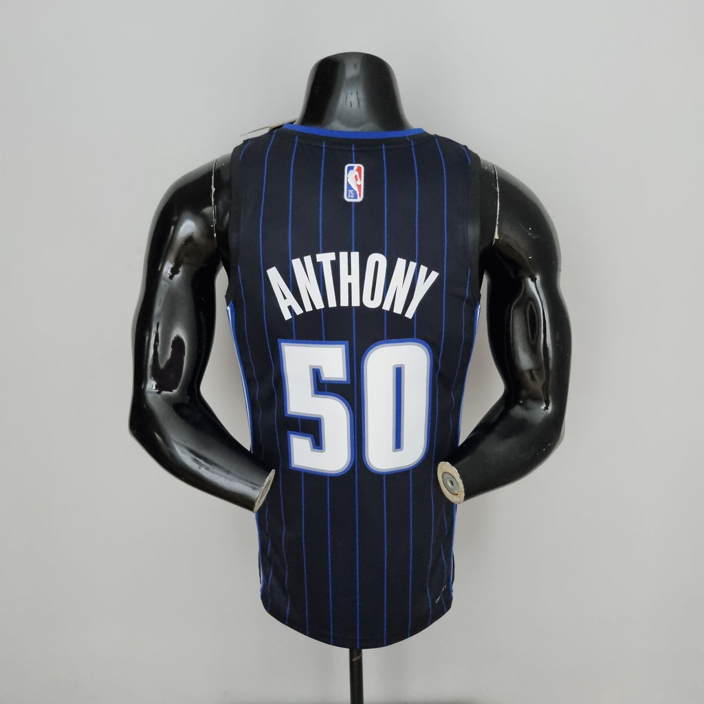 Camiseta NBA Orlando Magic #50 Anthony - 75° Cumpleaños Black