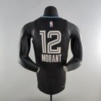 Camiseta NBA Memphis Grizzlies #12 Morant - Honor Edition Black