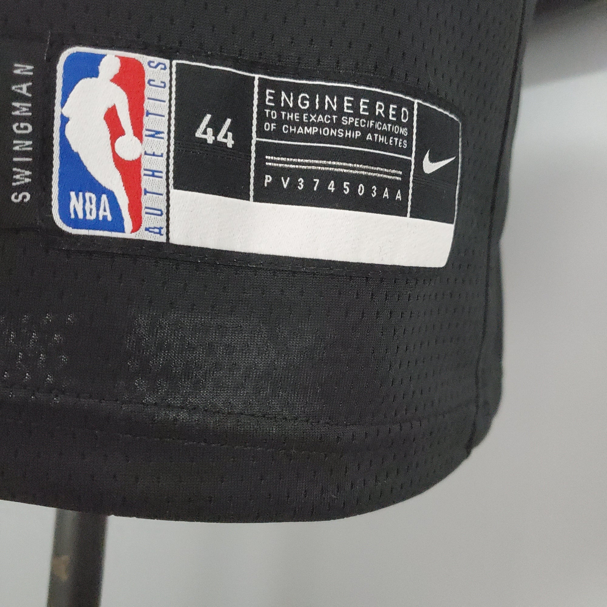 Camiseta NBA San Antonio Spurs #22 Gay - City Edition Black