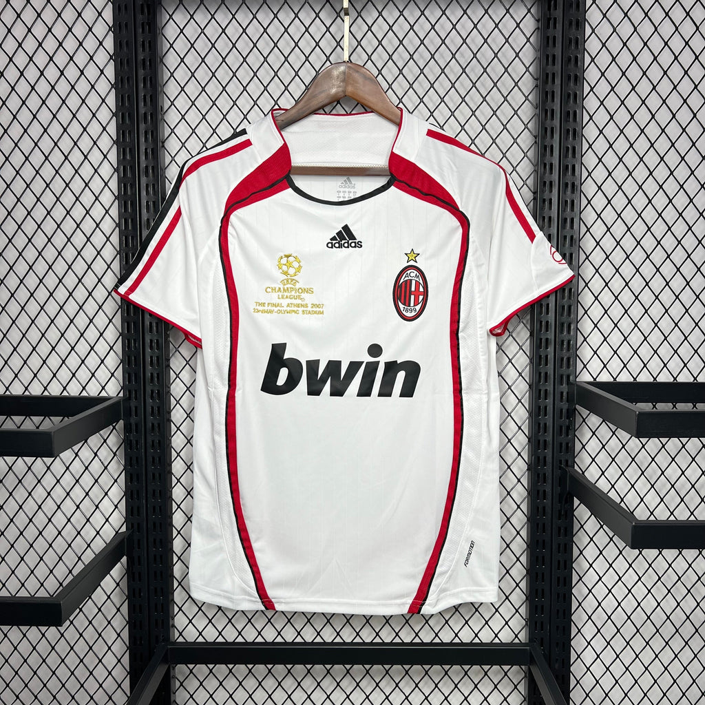 Camiseta Milan 06/07 Fora (Final Champions League) - (Retro)