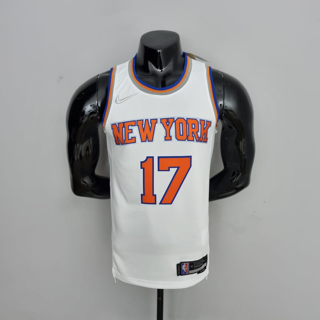 Camiseta NBA NY Knicks #17 Lin - 75° Cumpleaños White