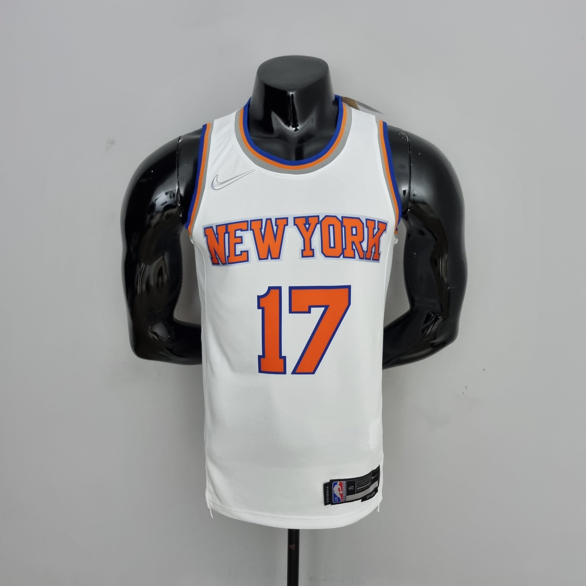 Camiseta NBA NY Knicks #17 Lin - 75° Cumpleaños White