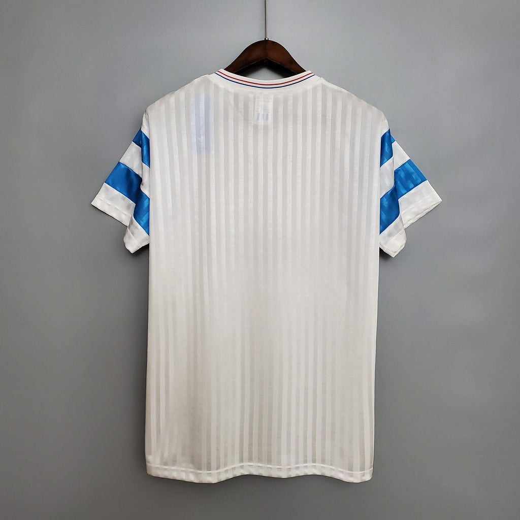 Camiseta Olympique de Marseille Titular 90/91 - Versión (Retro)