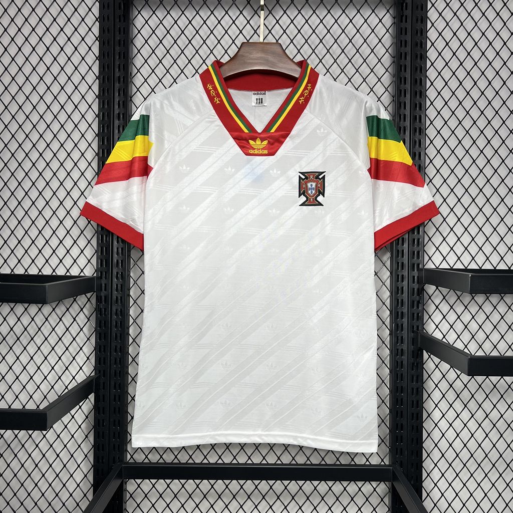 Camiseta Portugal 1992 Fora - (Retro)
