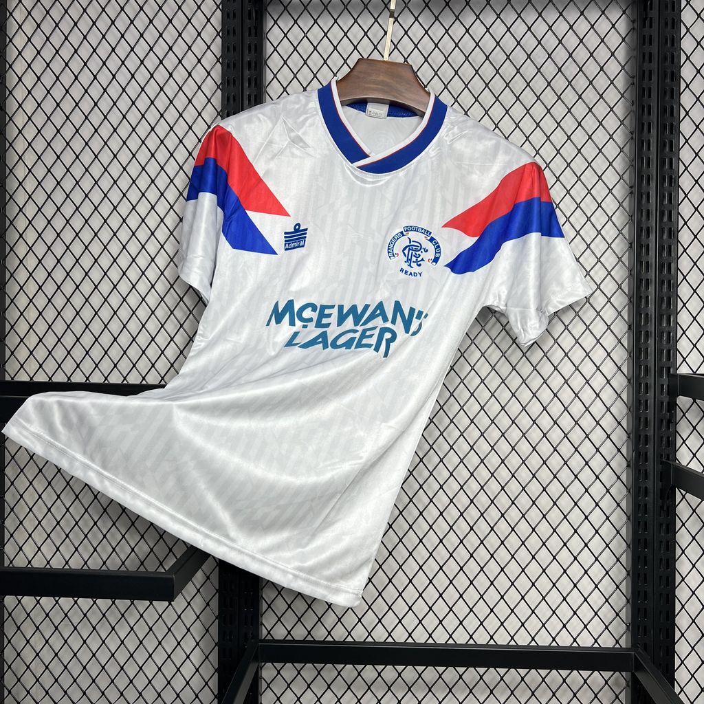 Camiseta Rangers Fora 90/91 - Versión (Retro)