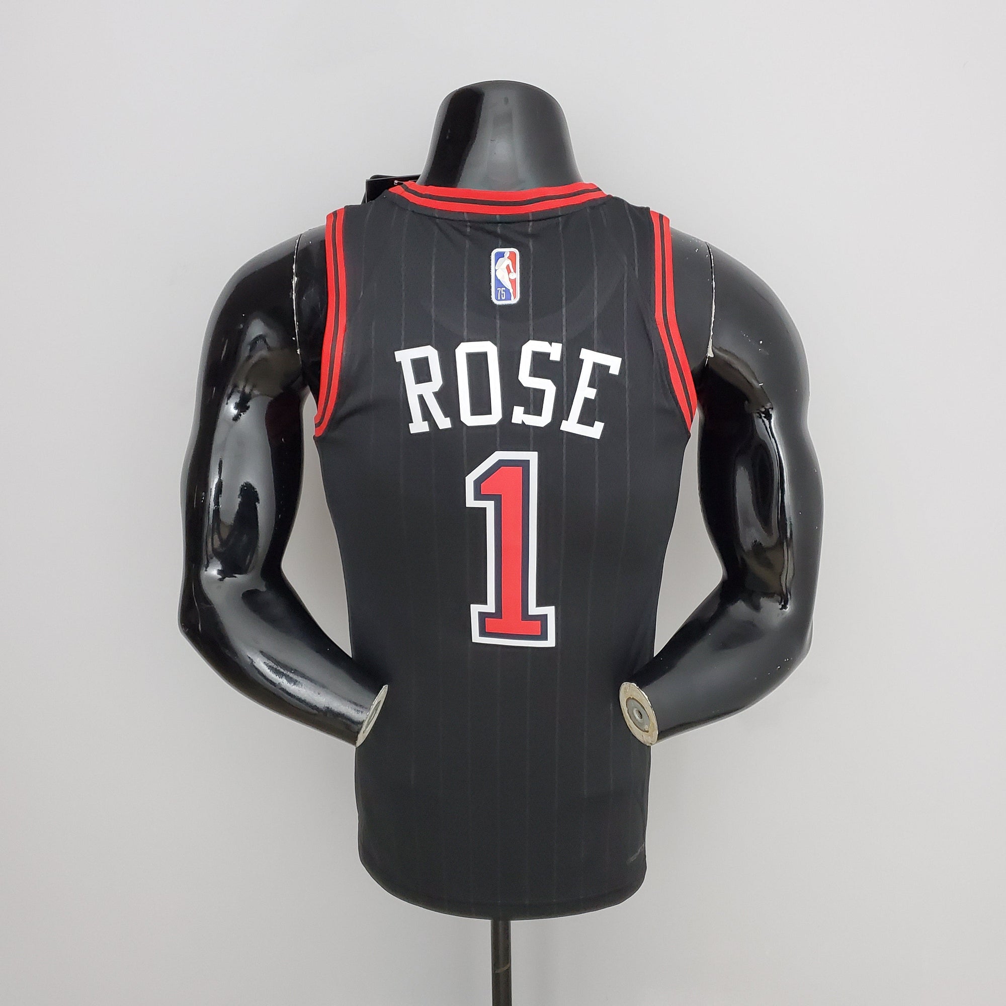 Camiseta NBA Chicago Bulls #1 Rose - Flyers Black