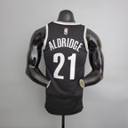 Camiseta NBA Brooklyn Nets #21 Aldridge - 75° Cumpleaños Black