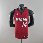 Camiseta NBA Miami Heat #14 Herro  - 75° Cumpleaños Red