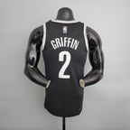 Camiseta NBA Brooklyn Nets #2 Griffin - 75° Cumpleaños Black