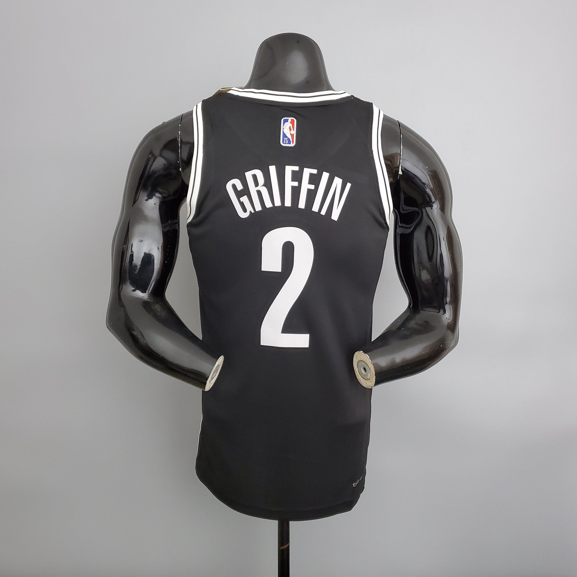 Camiseta NBA Brooklyn Nets #2 Griffin - 75° Cumpleaños Black
