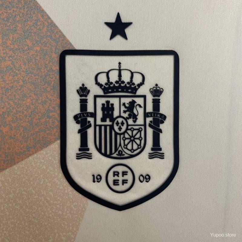 Camiseta Espanha Feminino 2025 Fora - (Feminina)