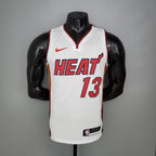 Camiseta NBA Miami Heat #13 Adebayo - 75° Cumpleaños White