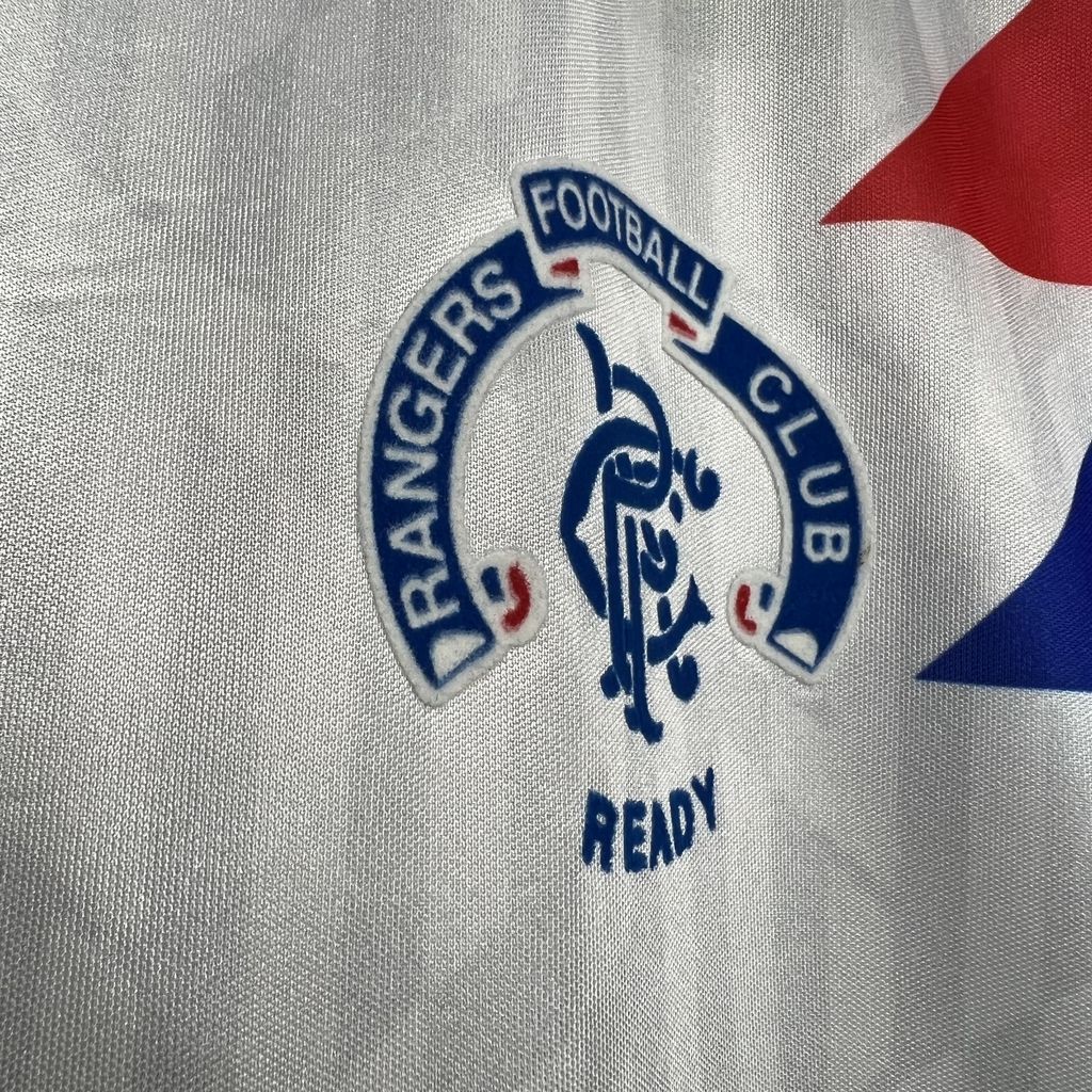 Camiseta Rangers Fora 90/91 - Versión (Retro)