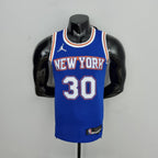 Camiseta NBA NY Knicks #30 Randle - 75° Cumpleaños Limited Blue